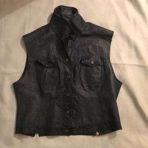 Genuine Leather Vest